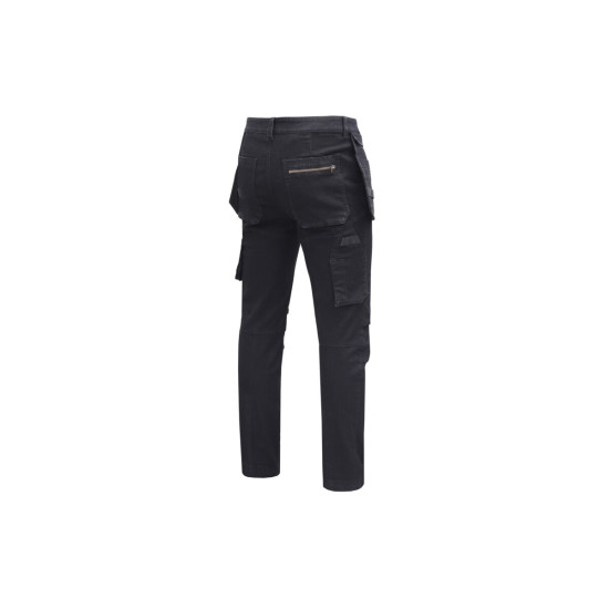 ESDORF ZAŠČITNE JEANS HLAČE ČRNA  S (48)