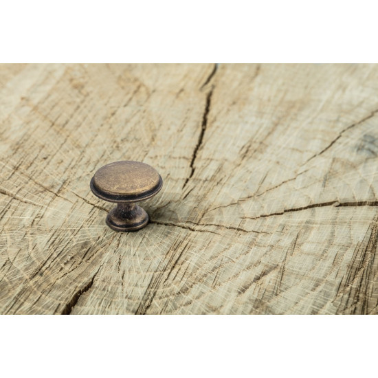 Dugme ručkica CENTO, stara bronca