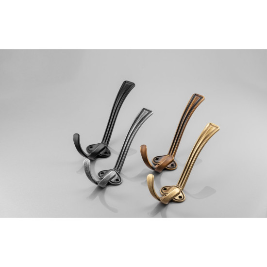 Vješalica CORUNA, velika, anticko srebro