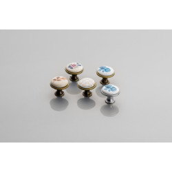 Porcelanasti gumb ročaj, orientalsko zlato, WP-0728 J4 C