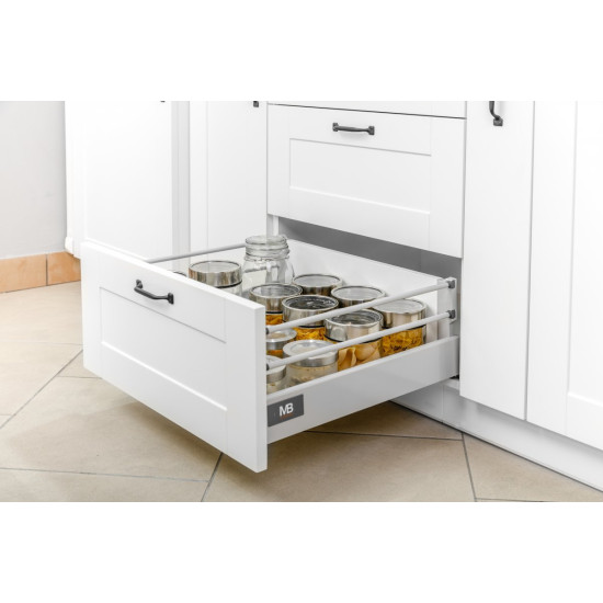 Uzdužni reling za ModernBox®, sivi 300 mm