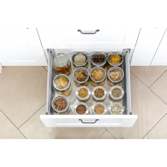 Uzdužni reling za ModernBox®, sivi 300 mm