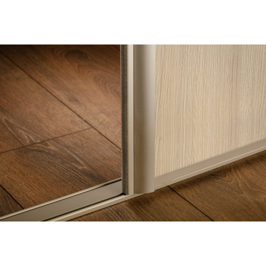 Spodnja vodilica EVO, L=2,35m, barva šampanjec