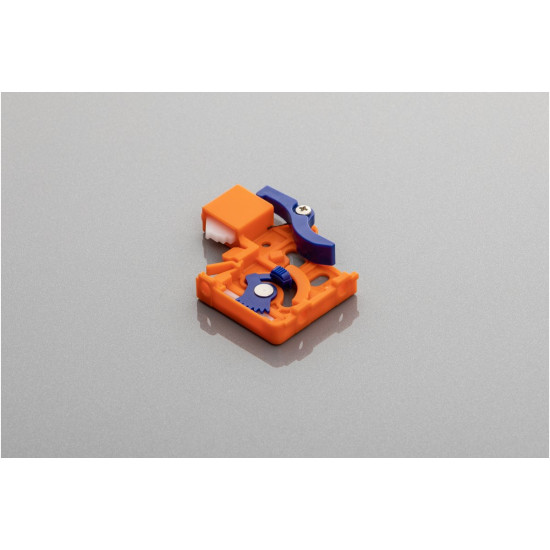 Kuglična vodilica MODERN SLIDE za drvene ladice s PUSH-TO-OPEN sistemom (puno izvlačenje)  L=600