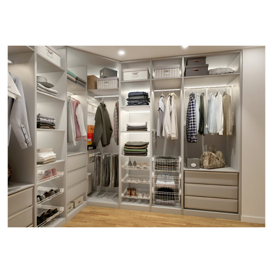 LED kotni aluminijasti profil - nanešeni GLAX šampanjec L=2 m