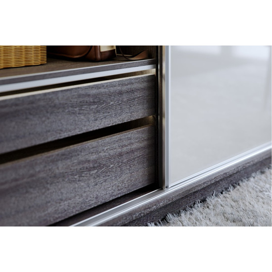 Aluminijska profil ručka FLAT LINE, L=2,7 m,    aluminij