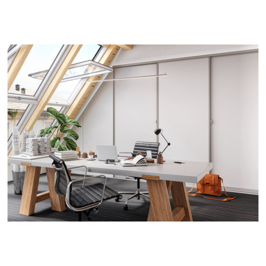 Aluminijski profil, donja vodilica 18/4 mm, L=2,35 m, aluminij