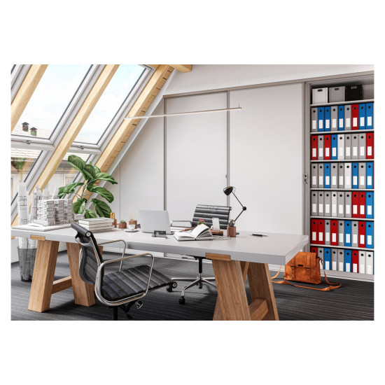 Aluminijski profil, donja vodilica 18/4 mm, L=2,35 m, aluminij