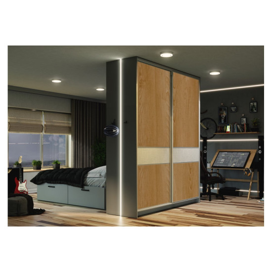 Aluminijski profil, donja vodilica FL 10/4 mm,L=3 m,aluminij