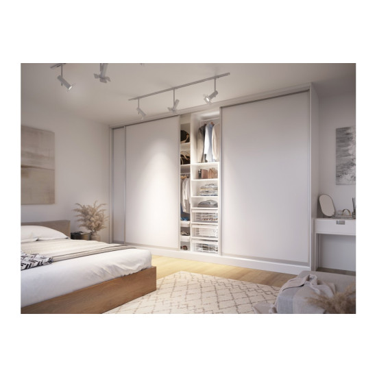 Aluminijski profil, gornja vodilica 10/4 mm, L=1,7 m aluminij