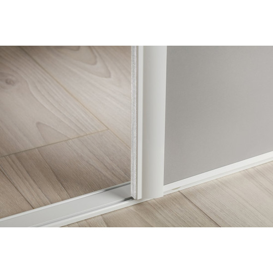 Aluminijski profil poklopac EVO, L=3, bijeli, novo