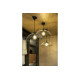 Plafonska svjetiljka  RETO 2, 4151,AC220-240V,50/60Hz,1*E27, IP20,promjera  50 CM,pojedin.,crna