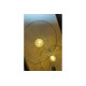 Plafonska svjetiljka  RETO 2, 4151,AC220-240V,50/60Hz,1*E27, IP20,promjera  50 CM,pojedin.,crna