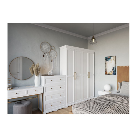 Fabricio C = 320 mm brušeno zlato