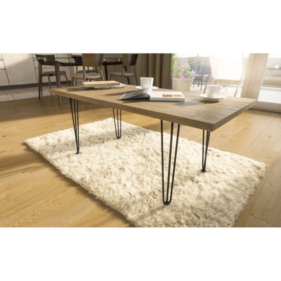 Noga hairpin ARTO sa stopom, 3 šipke, 10 x 304 mm, crna