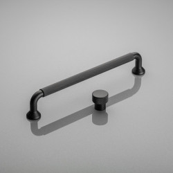 Aluminijska ručka STRUKTURA C = 128 mat crna