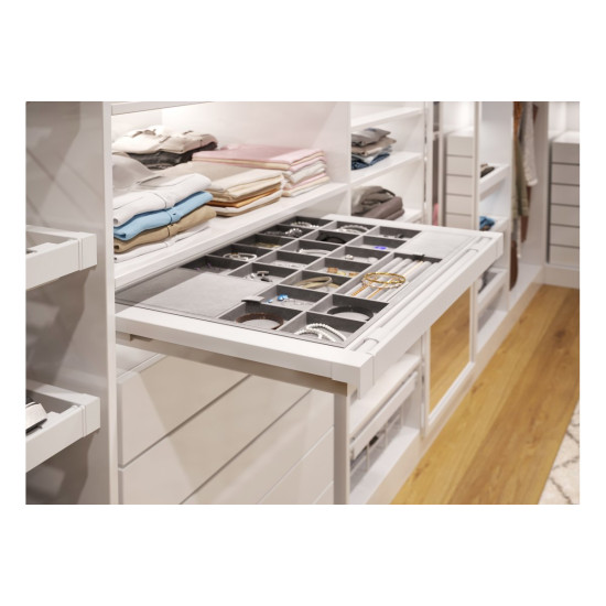 Organizator za ladice s tihim zatvaranjem ELITE 600mm, bijeli