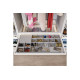 Organizator za ladice s tihim zatvaranjem ELITE 600mm, bijeli