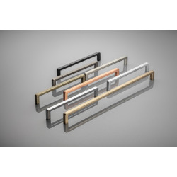 Ručkica BAGIO L-160 mat crna