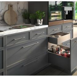 Ručka CAPRI c=128 mm satin