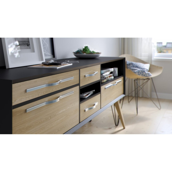 Ručkica  DOPPIO; C=416, krom