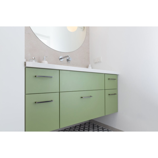 Ročaj BAGIO L-128 polirani titan