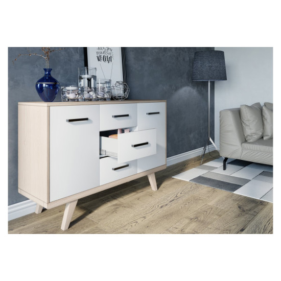 Noga STOMP, h=120mm crna