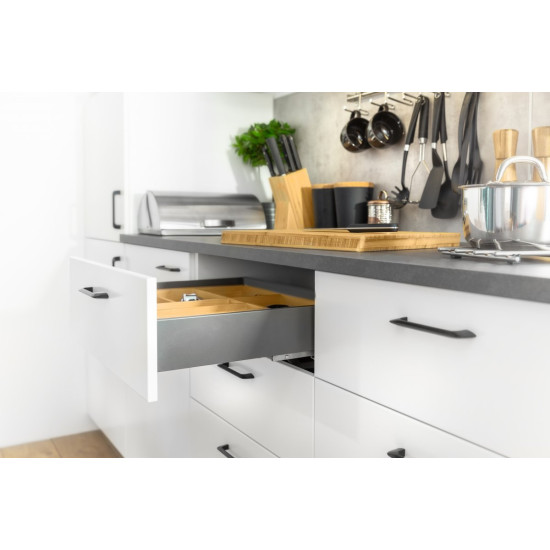 Ručkica gumb MILANO 32mm - mat crna