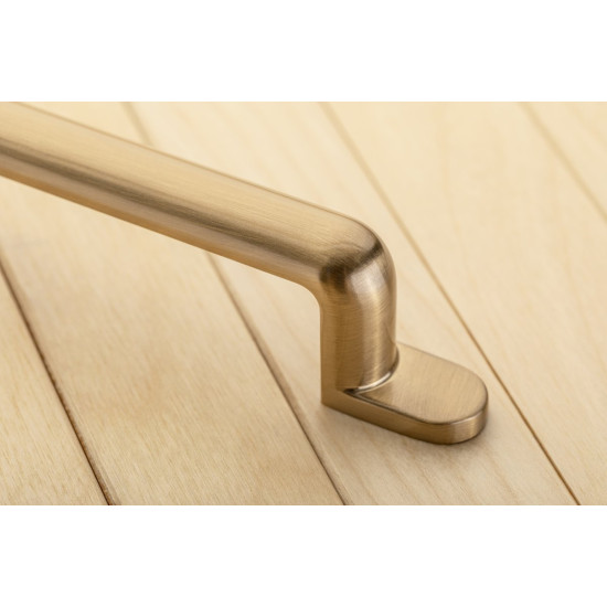 Ručkica materijal:zamak  OTTO C=128 mm šampanjac