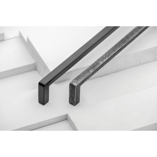 Ručkica BAGIO L-320 mat crna