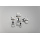 Gumb ročaj Crystal Palace A 30 mm (KROM + KRISTAL)