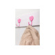 Vješalica Heart ružičasta