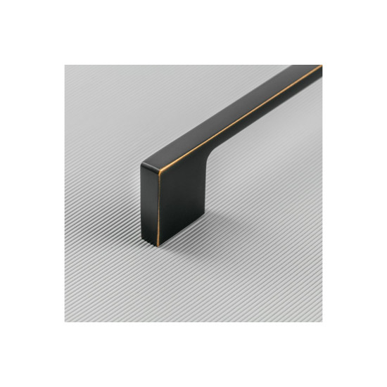 Ročaj UZ 819 L-160, inox, antik baker