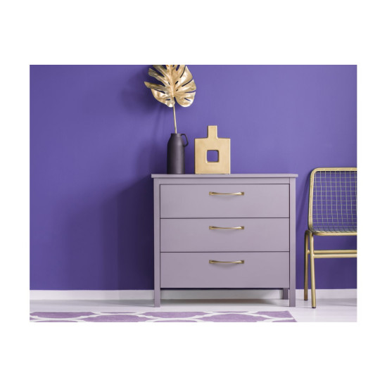 Ručkica materijal:zamak  FLOW C=192 mm šampanjac