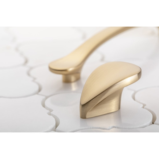 Ručkica - kuglica  materijal:zamak  VENICE šampanjac