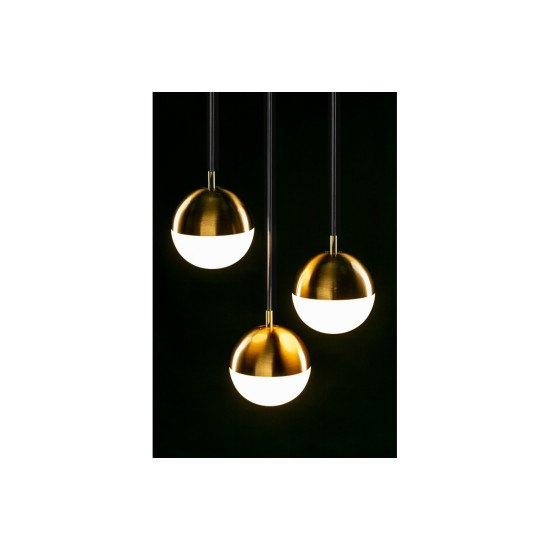 Plafonska svjetiljka  ABIES,7597,AC220-240V,50/60Hz,3*E27, IP20,trostruka, zlatna