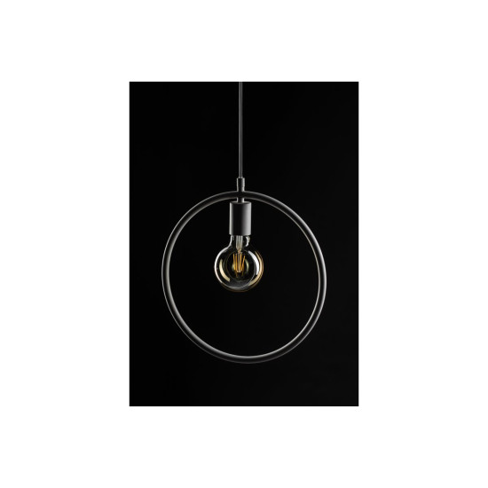 Plafonska svjetiljka  FIJA,2805,krug,AC220-240V,50/60Hz,1*E27, max.40W, IP20, śr.31,5cm,pojedin.  crna