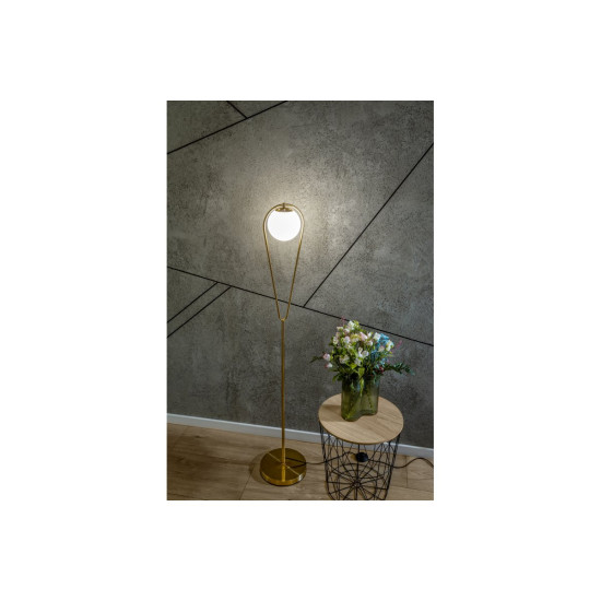 Talna svetilka CIKLOP F,9737,AC220-240V,50/60Hz,1*E27, IP20, premer 25 CM, posamezno, zlata
