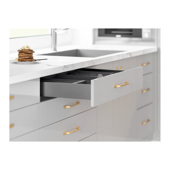 AXISPRO ladica ispod pećnice 69mm 500mm antracit