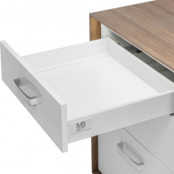 SQUARE ModernBox®; 400 nizki; 40kg, bela