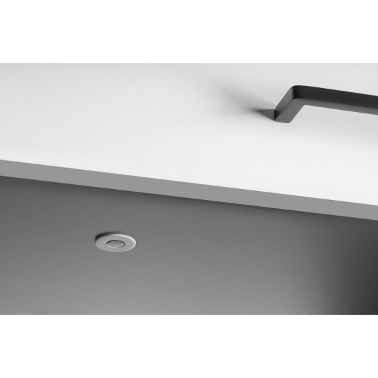 Prigušeni prekidač za dodir 12V 24W, bijeli, fi 22 x 16 mm, za rupu fi18