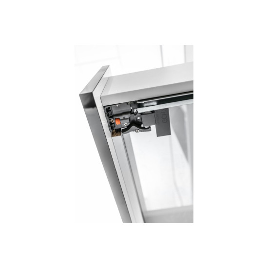 Vodilica  donjih nosača 3D s usporivačem  (potpuno izvlačenje) l-250 MODERN SLIDE, do płyty 18mm