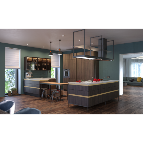 Plafonska svjetiljka  NOOR,2691,AC220-240V,50/60Hz,1*E27, IP20,promjera  22 CM,pojedin.,crna