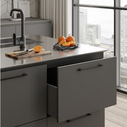 Ročaj UZ 819 L-256, črna