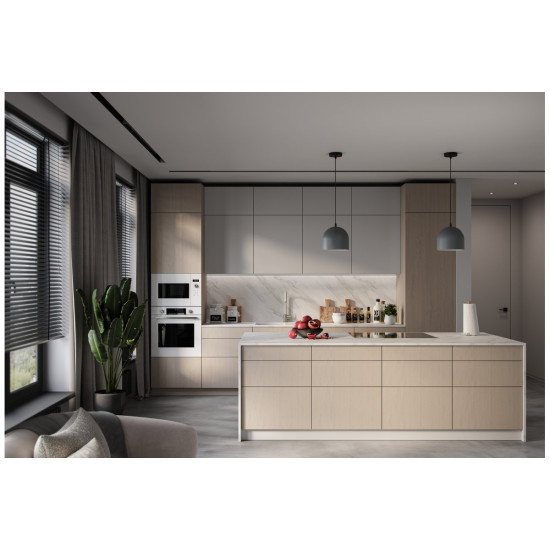 Stropna svetilka KATILU, 2041, AC220-240V, 50/60Hz, 1*E27, IP20, premera 25 cm, posamezna, siva