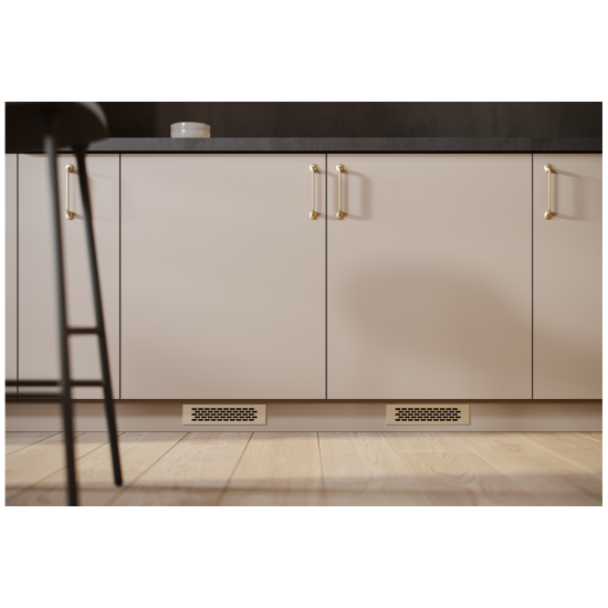 Fabricio C = 320 mm brušeno zlato