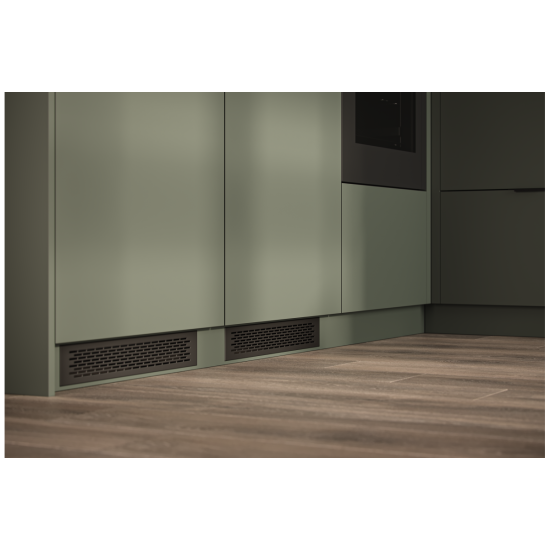 Aluminijska ručkica  HEXI (mat  crni ) 160mm/190mm