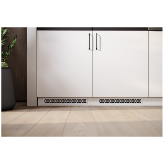 Ručkica materijal:zamak  NORD C=320 mm crni mat