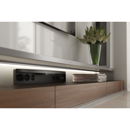 LED kotni aluminijasti profil - nanešeni GLAX srebrn L =3007 mm