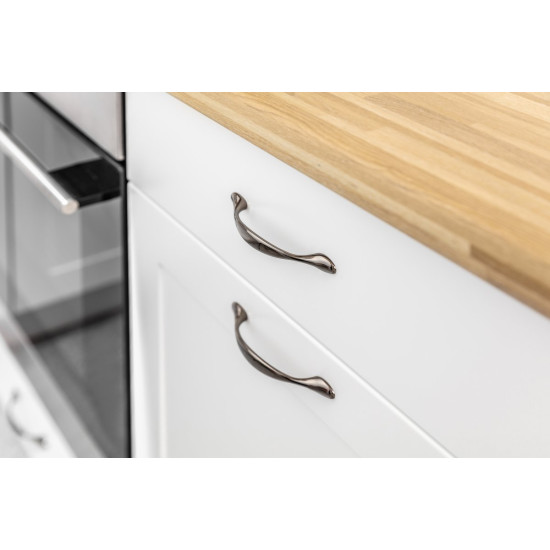 Ručkica CAMAIO , C=128mm, crni krom